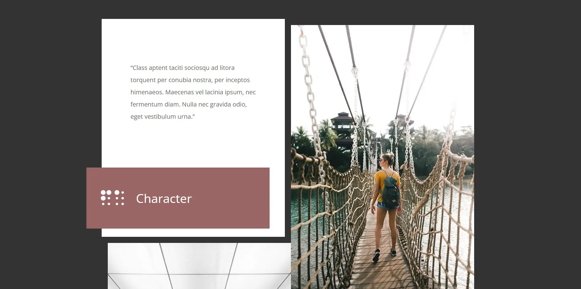 Character HTML Template