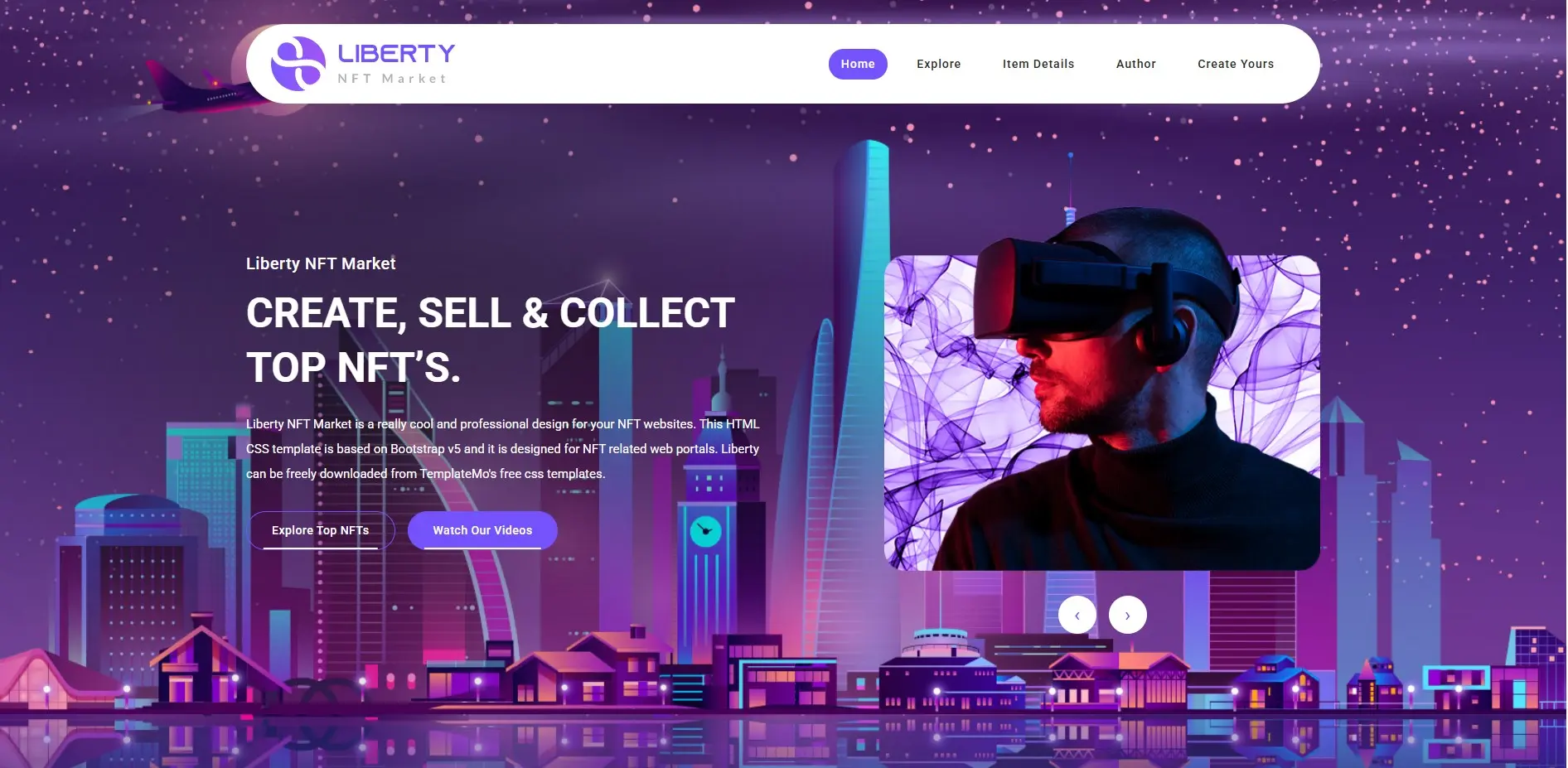  Liberty Market Template