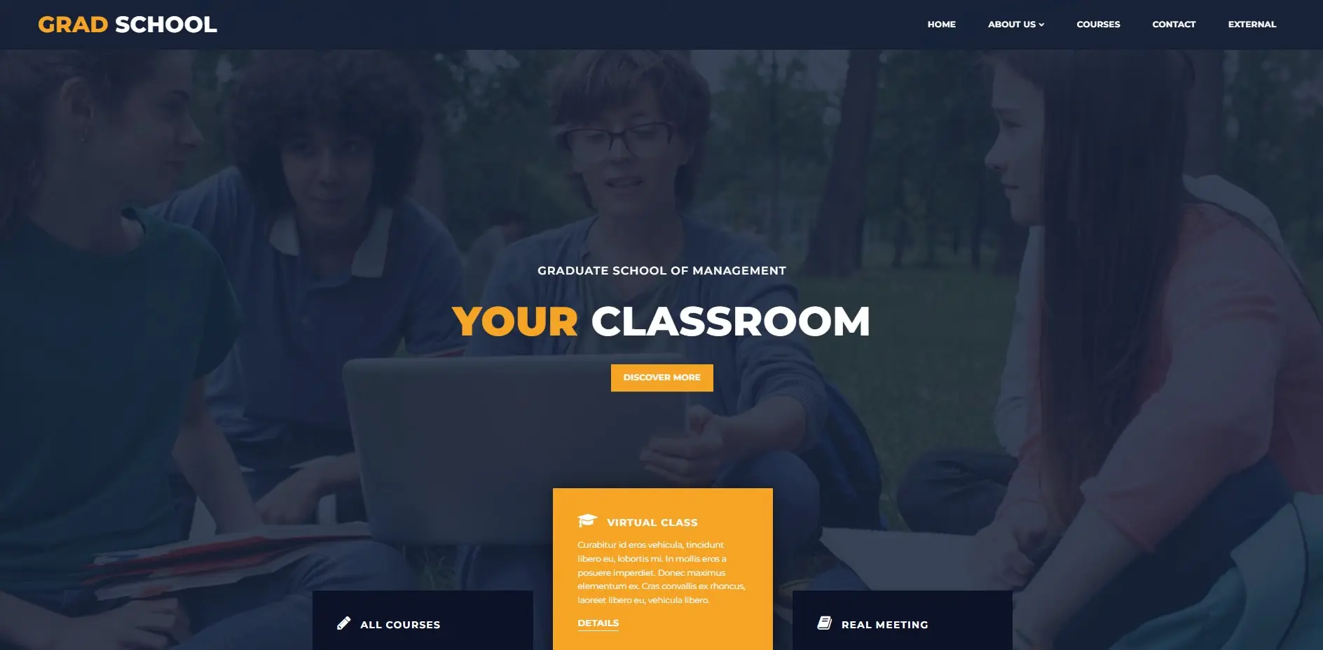 Grad School Template