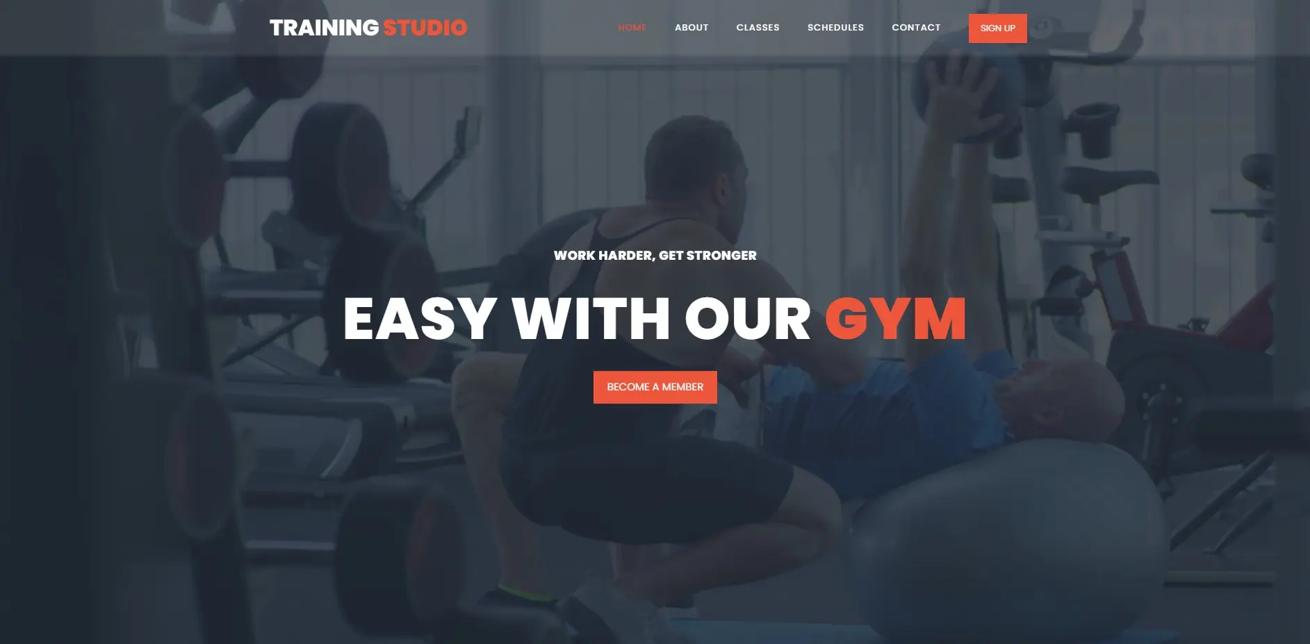  Training Studio Template