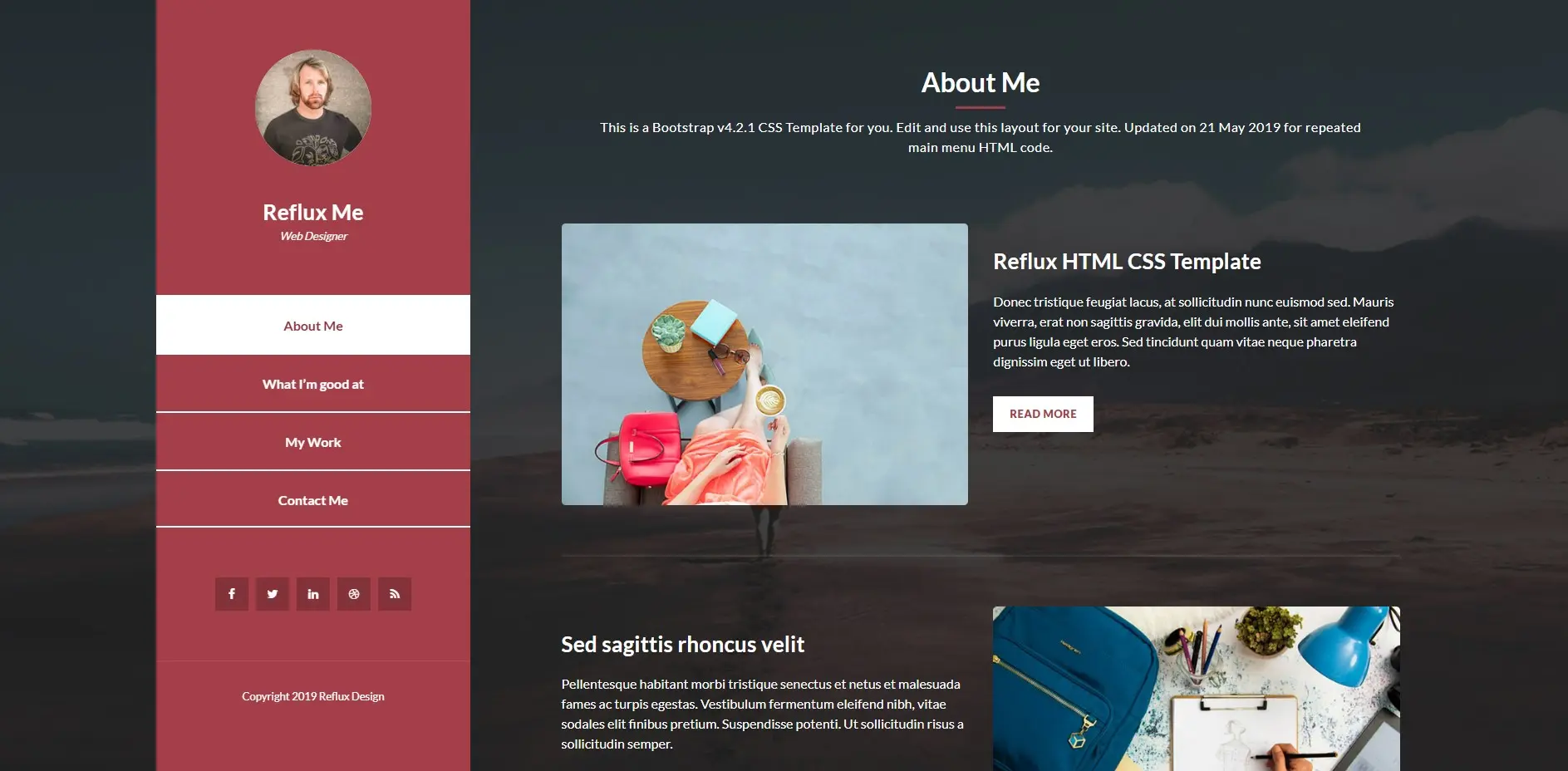 Reflux Template