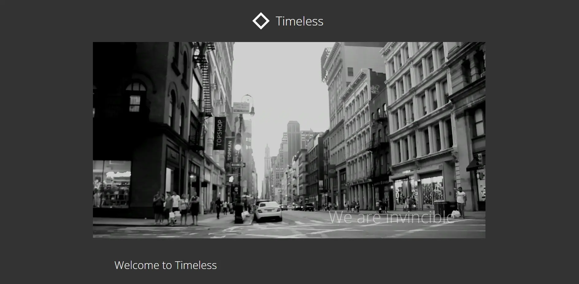 Timeless Template
